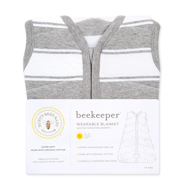 Imagem de Burt's Bees Baby Unisex-Baby Beekeeper Wearable Blanket, 100% Algodão Orgânico, Saco de Dormir transição swaddle