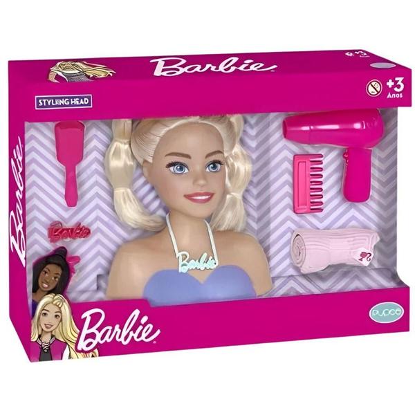 Imagem de Busto Barbie Com Acessórios Styling Head Brush 1241 - Pupee