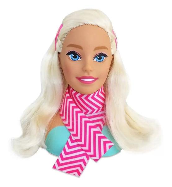 Busto Boneca Barbie Para Pentear Com Acessorios - Original Mattel - Pupee Imagem de Busto Boneca Barbie Para Pentear Com Acessorios - Original Mattel