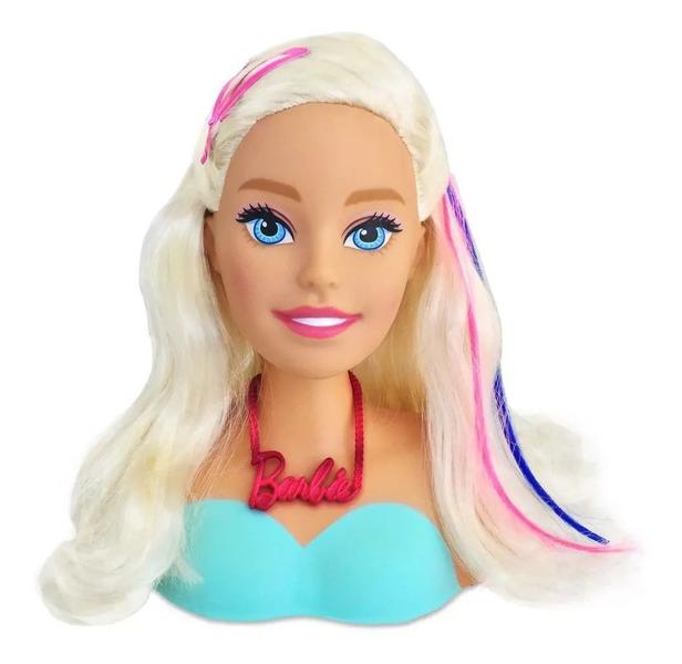 Busto Boneca Barbie Para Pentear Com Acessorios - Original Mattel - Pupee Imagem de Busto Boneca Barbie Para Pentear Com Acessorios - Original Mattel