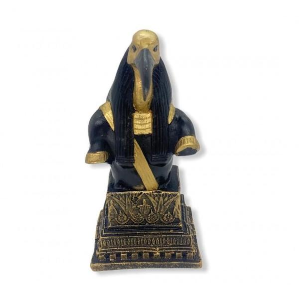 Imagem de Busto Deuses Egípcios Anubis Horus Thot Tutan- Médio Resina