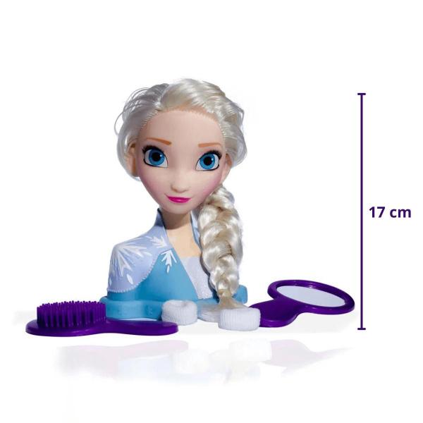 Imagem de Busto Elsa Styling Head Frozen Novabrink Bbra 2040