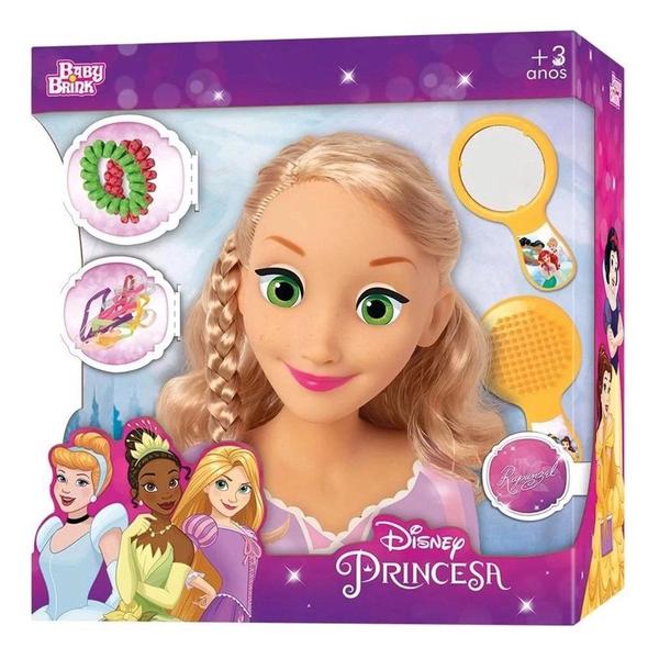 Imagem de Busto Styling Head Princesas Disney Acessorios Baby Brink