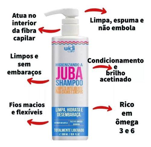 Imagem de Butter Oil + Shampoo + Condicionador Juba  500ml - Widi Care