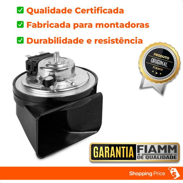 Imagem de Buzina Automotiva Argo Cronos 2020 a 2024 Am80sx H Conector Uscar Agudo 12v Caracol 2 Terminais