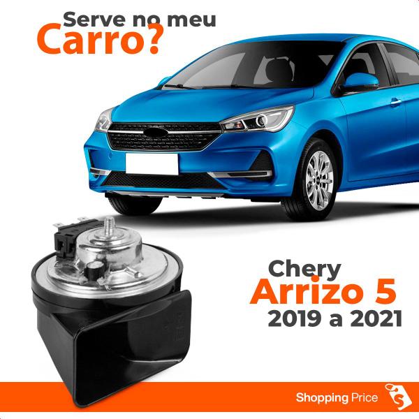 Imagem de Buzina Automotiva Fiamm Arrizo 5 2019 a 2021 Am80sx H Conector Byd Agudo 12v Caracol 2 Terminais