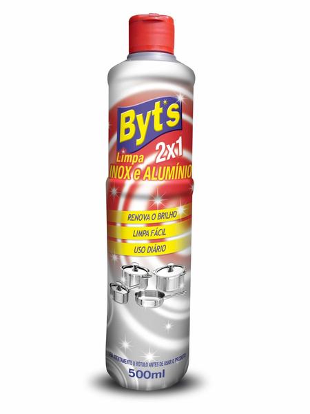 Imagem de Byts Limpa Inox E Aluminio 500Ml