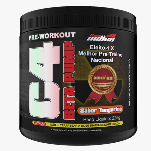 C4 Beta Pump Pré-Treino 225g - New Millen Imagem de C4 Beta Pump Pré-Treino 225g - New Millen