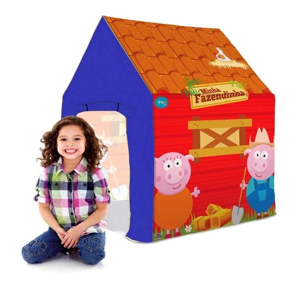 Imagem de Cabana Infantil Tenda Minha Fazendinha Acampamento - Bang Toys