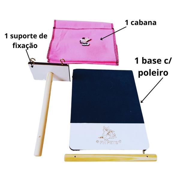 Cabana Toca Confortável para Calopsitas, Periquitos e Pássaros Domésticos Refúgio Perfeito para Seus Aves com Design Atraente e Seguro!" - FN PETS Imagem de Cabana Toca Confortável para Calopsitas, Periquitos e Pássaros Domésticos Refúgio Perfeito para Seus Aves com Design Atraente e Seguro!"