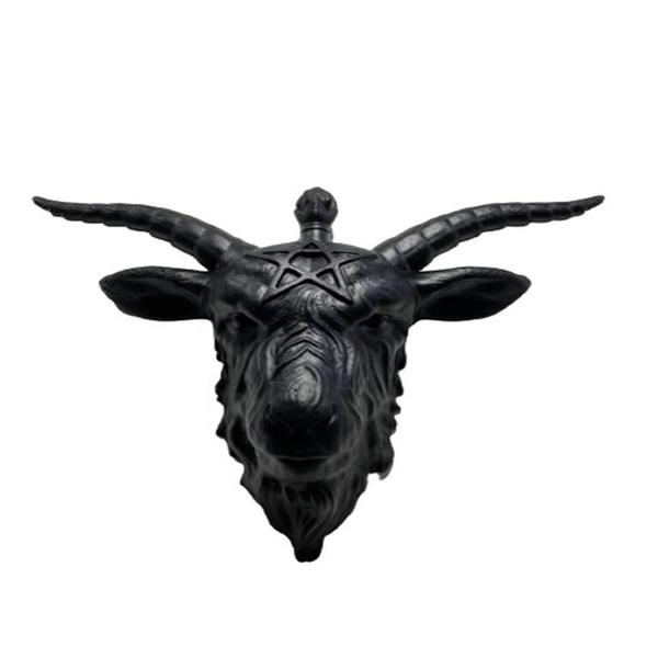 Imagem de Cabeça De Baphomet Parede Exclusiva - Decoração Resina