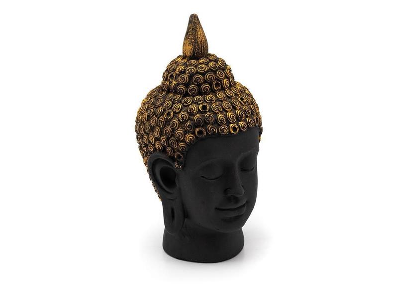 Imagem de Cabeça De Buda Hindu Decorativa Em Resina 20 Cm