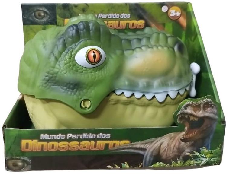 Imagem de Cabeca Dino - Mundo Perdido dos Dinossauros - Verde - Com  Acessorios TERRACO