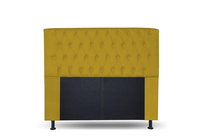 Imagem de Cabeceira 160 lady cor suede amarelo topázio decor