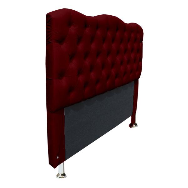 Imagem de Cabeceira Agnes Tamanho Queen 160cm Para Cama Box - Suede