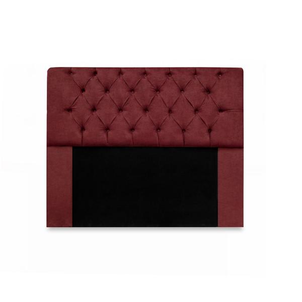 Imagem de Cabeceira Anjos Queen 160cm Suede Bordo