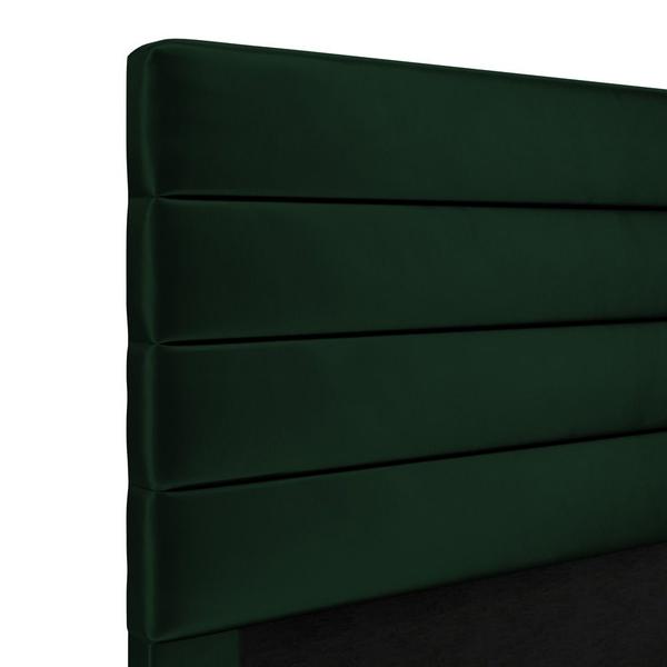 Imagem de Cabeceira Atlas 195 para Cama King N-026 Veludo Verde Aradecor