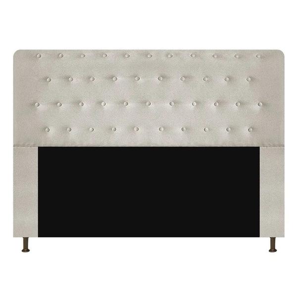 Imagem de Cabeceira Brenda Para Cama Box King Size 195cm com Capitonê Suede - Ecotec Decor