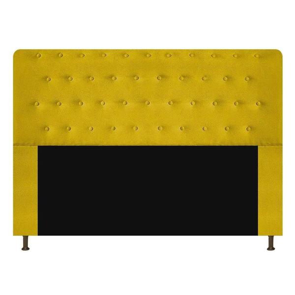 Imagem de Cabeceira Brenda Para Cama Box Queen Size 160cm com Capitonê Suede - Ecotec Decor