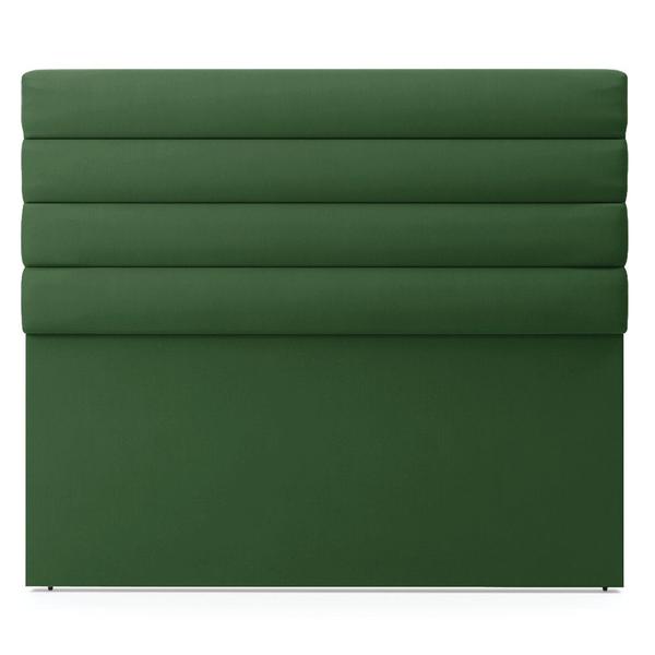 Imagem de Cabeceira California Para Cama Box Queen 160 cm Suede Verde - D'Rossi