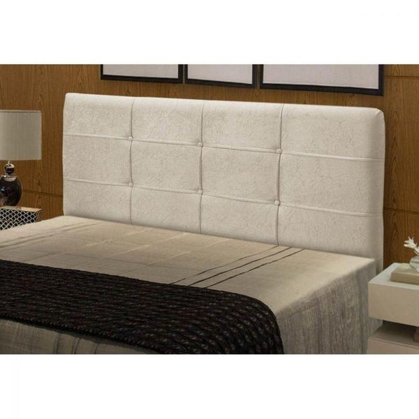 Imagem de Cabeceira Cama Box Casal 140cm London Bege