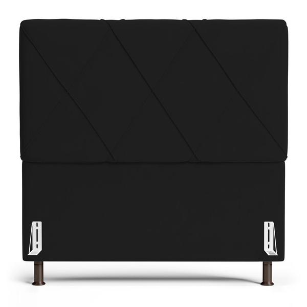 Imagem de Cabeceira cama box casal dubai 140 cm suede