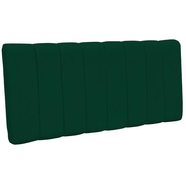 Imagem de Cabeceira Cama Box Painel Casal Queen 160 cm Dubai W01 Suede Verde Musgo - Lyam Decor