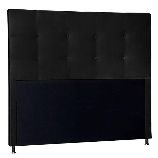 Imagem de Cabeceira Cama de Solteiro 90cm Estofada Quarto Box Com Pés Suede material sintético