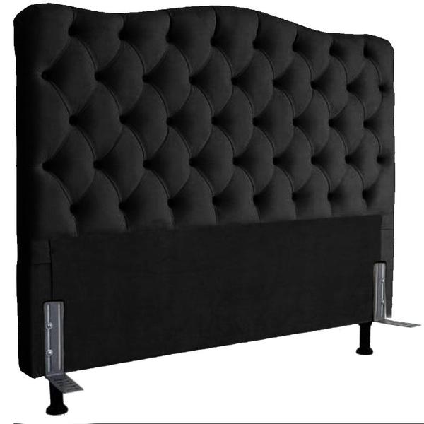 Imagem de Cabeceira Cama Queen Size Box Casal Estofada 1,6 M Realeza