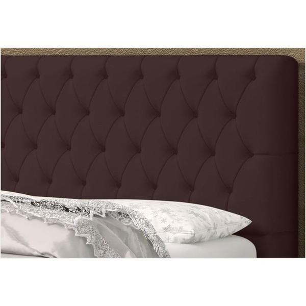 Imagem de Cabeceira Casal 140cm Para Cama Box Lady Suede - DS Móveis