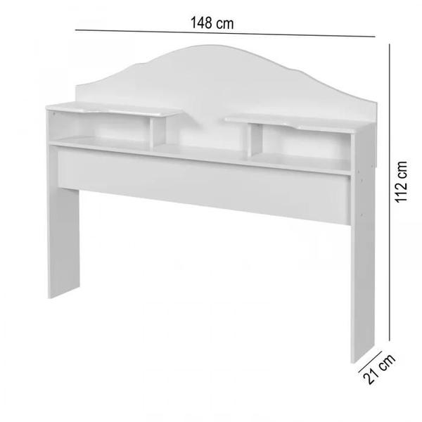 Imagem de Cabeceira Casal Aquino Branco