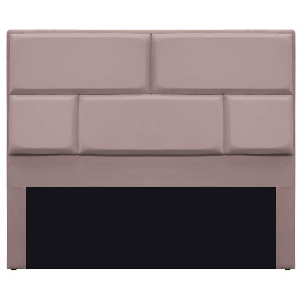 Imagem de Cabeceira Casal Brick P02 140 cm para cama Box Linho - ADJ Decor