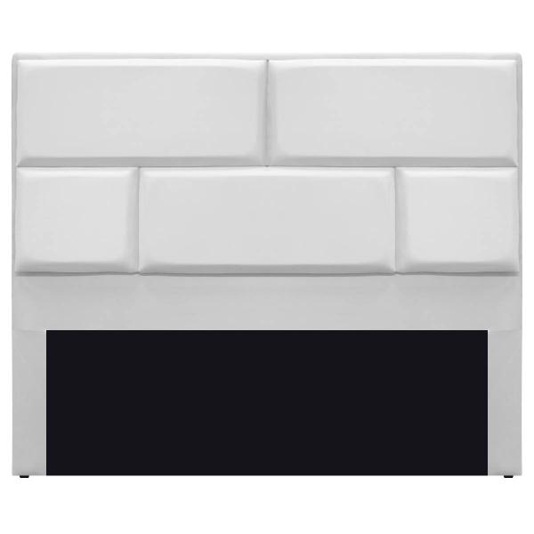 Imagem de Cabeceira Casal Brick P02 140 cm para cama Box Sintético - ADJ Decor