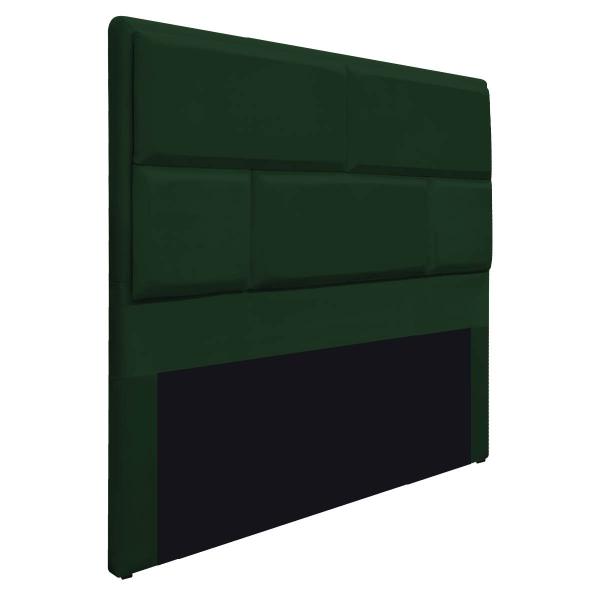 Imagem de Cabeceira Casal Brick P02 140 cm para cama Box Suede - Amarena Móveis