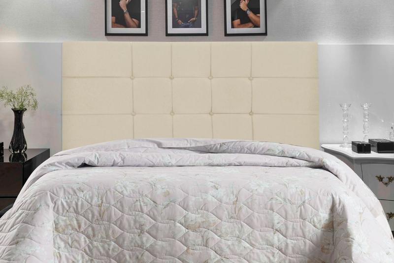 Imagem de Cabeceira Casal King Size 195 Cm Barcelona New Foam para Cama Box Estofada - JBE Móveis