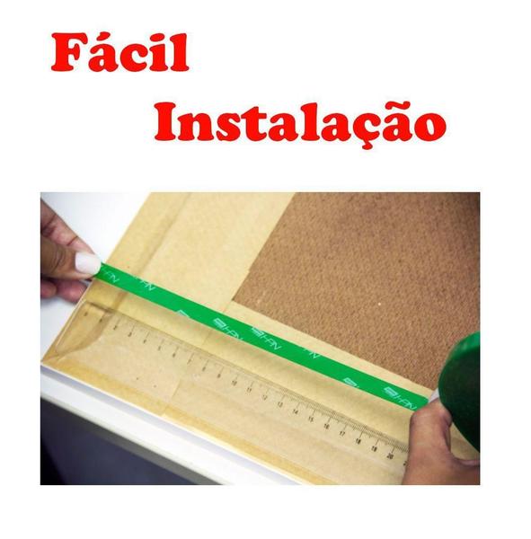 Imagem de Cabeceira De Colar Na Parede Para Cama Casal 140x50cm Kasabela Interiores