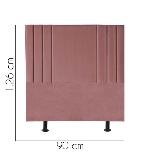 Imagem de Cabeceira Estofada 90 cm para Cama Box Casal Grécia - House