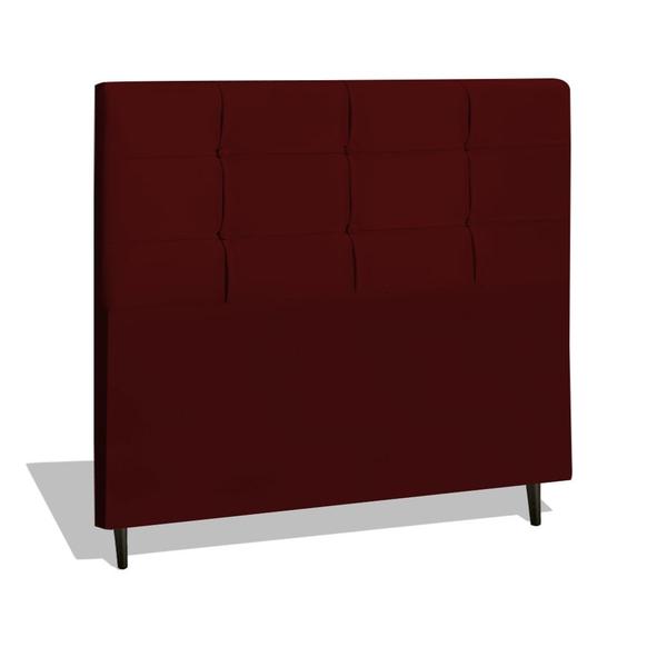 Imagem de Cabeceira Estofada Box Casal King Size Encosto Para Cama Style 195x126 CM Marsala JBE Móveis