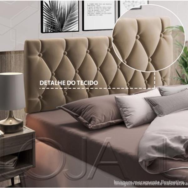 Imagem de Cabeceira Estofada de Cama Box Casal 160 cm Paris Cores - MagL