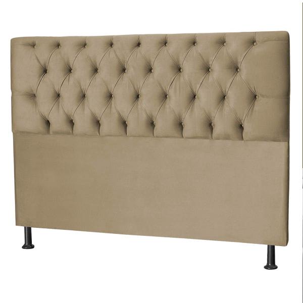 Imagem de Cabeceira Estofada Jade Suede 158 cm Queen Size