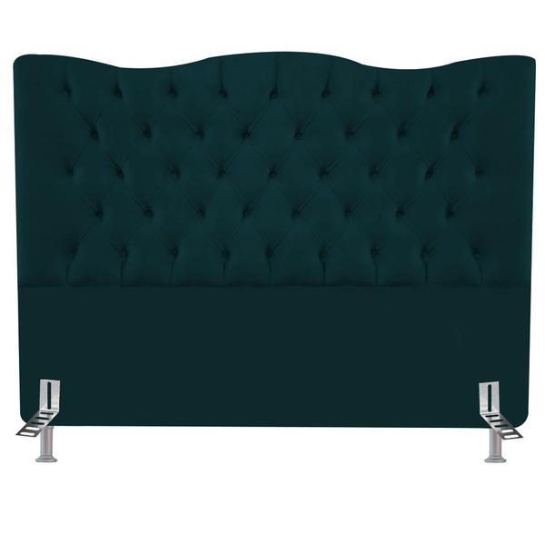 Cabeceira Estofada Para Cama Box Casal 138 Cm Luna Com Puff Baú Calçadeira Sapateira Bia - Di Menezes Decor Imagem de Cabeceira Estofada Para Cama Box Casal 138 Cm Luna Com Puff Baú Calçadeira Sapateira Bia