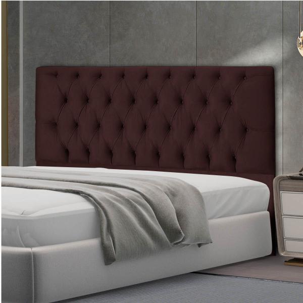 Imagem de Cabeceira Estofada Para Cama Box Solteiro Jade 120 Cm Suede Diversas Cores