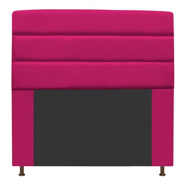 Imagem de Cabeceira Estofada Turim 160cm Queen Size Cama Box material sintético Pink - Damaffê Móveis