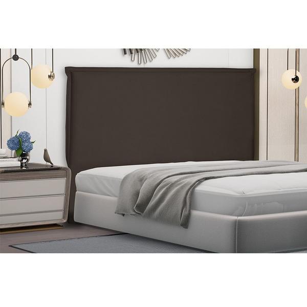 Imagem de Cabeceira Garden Para Cama Box Casal 140 cm Suede Café - D'Rossi