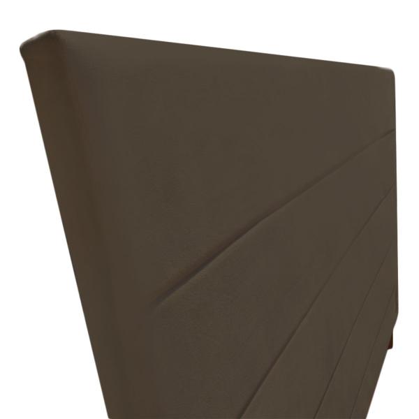 Imagem de Cabeceira Helena 1,38 Cm Para Cama Box Suede Marrom