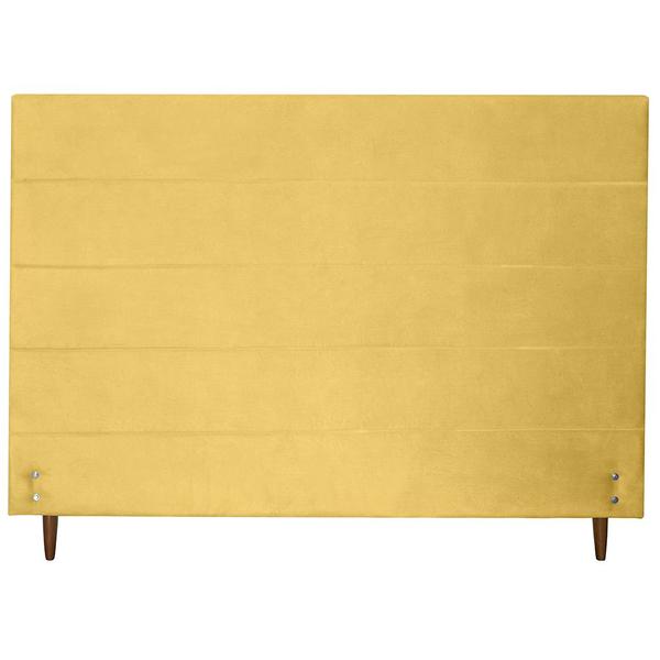 Imagem de Cabeceira Helena 138Cm Para Cama Box Casal Suede Diversas Cores