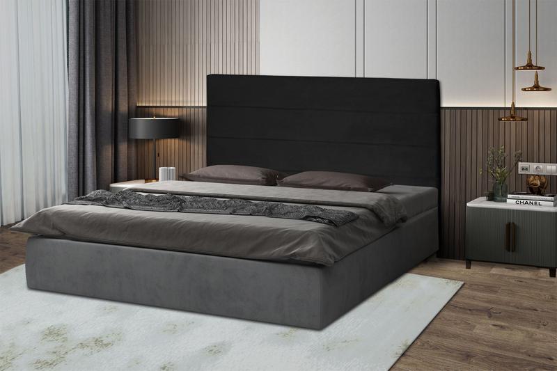 Imagem de Cabeceira Helena 138Cm Para Cama Box Casal Suede Diversas Cores