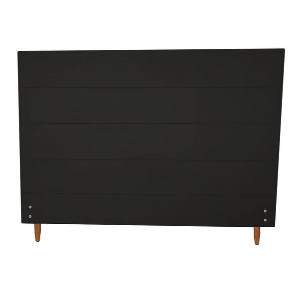 Imagem de Cabeceira Helena 138Cm Para Cama Box Casal Suede Preto