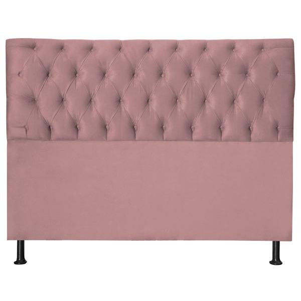 Imagem de Cabeceira Jade 100 Cm Para Cama Box Suede Rosa