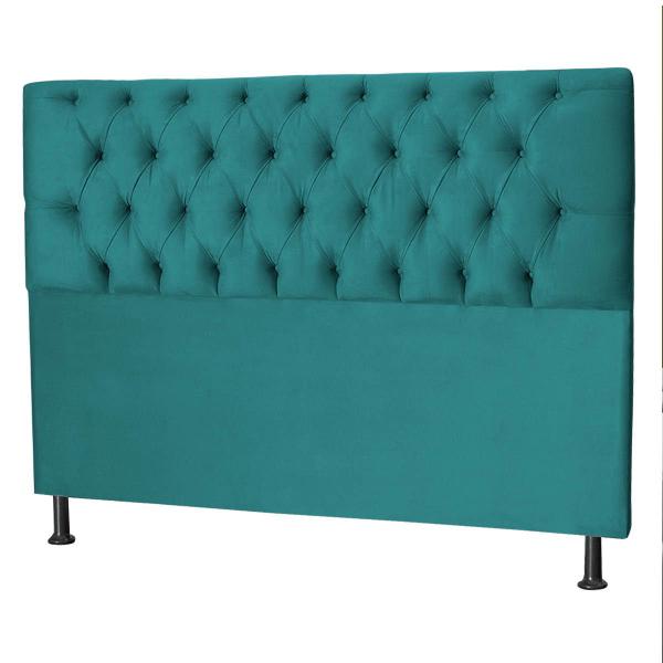 Imagem de Cabeceira Jade 100Cm Cama Box Solteiro Suede Diversas Cores